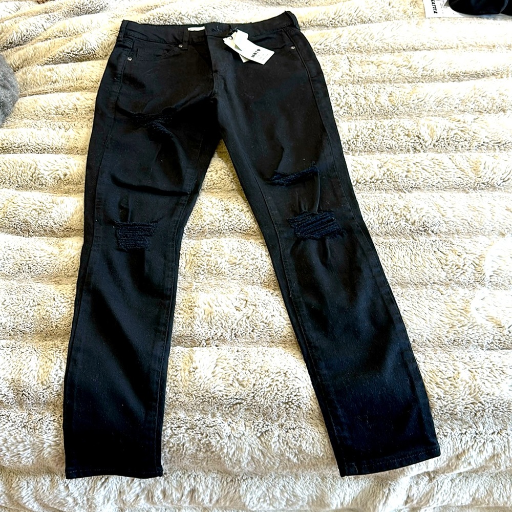 Skinny super soft ankle grazer jeans/pants